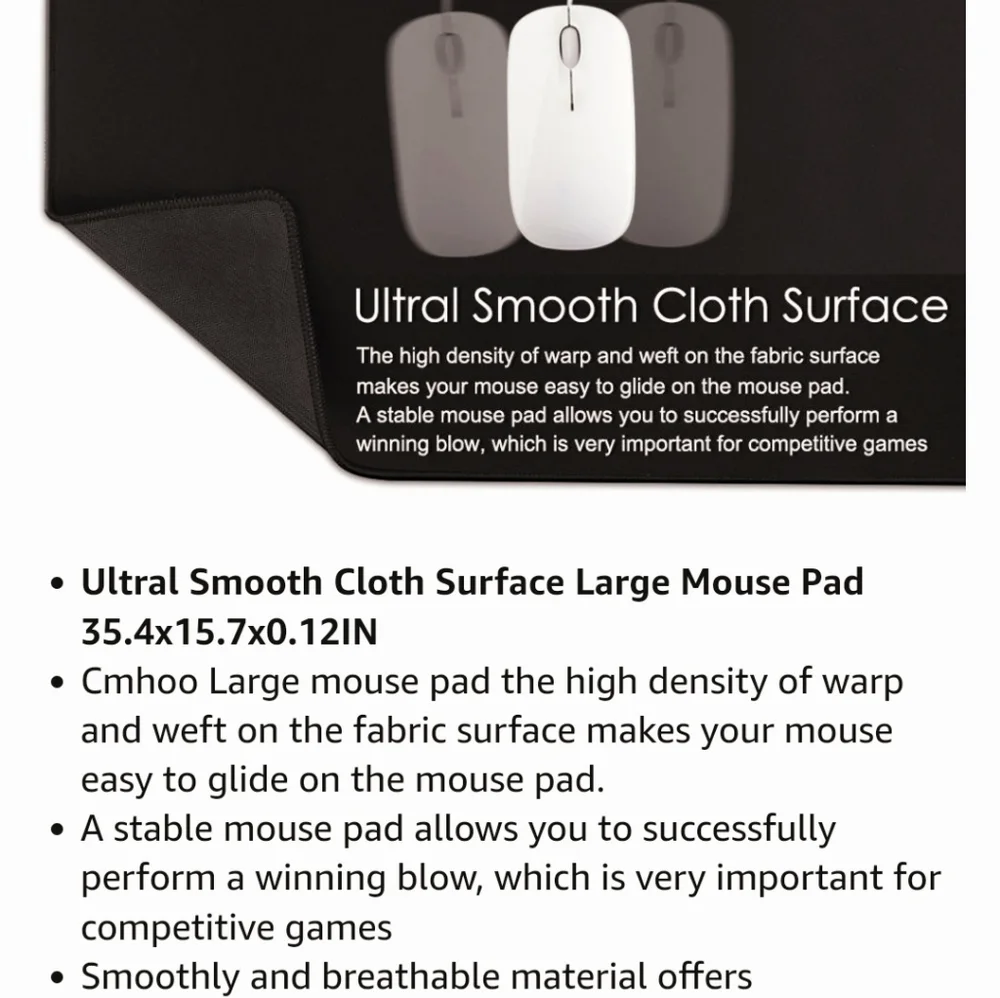 NIB: XXL Professional Large Mouse 🐁 Pad/Computer Game 🎮 Mouse 🪤 Mat (Dragon)